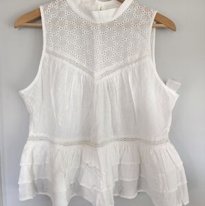 Impecable pig white Pelum top